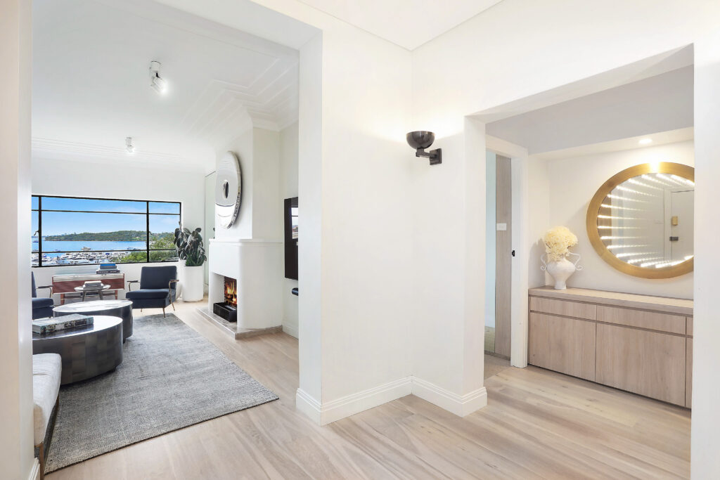 rose bay water view apartment living